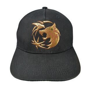 Toss A Coin To Your Witcher Snapback Hat Black OS Adjustable Embroidered